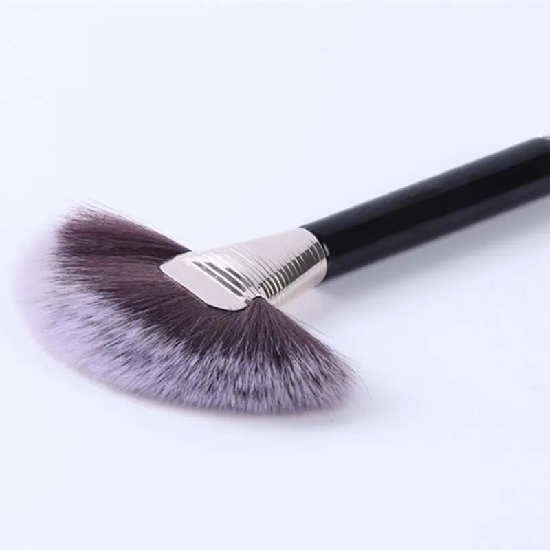12 шт. супер мягкие щетинки черные Профессиональные Румяна Тени для век ремонтная