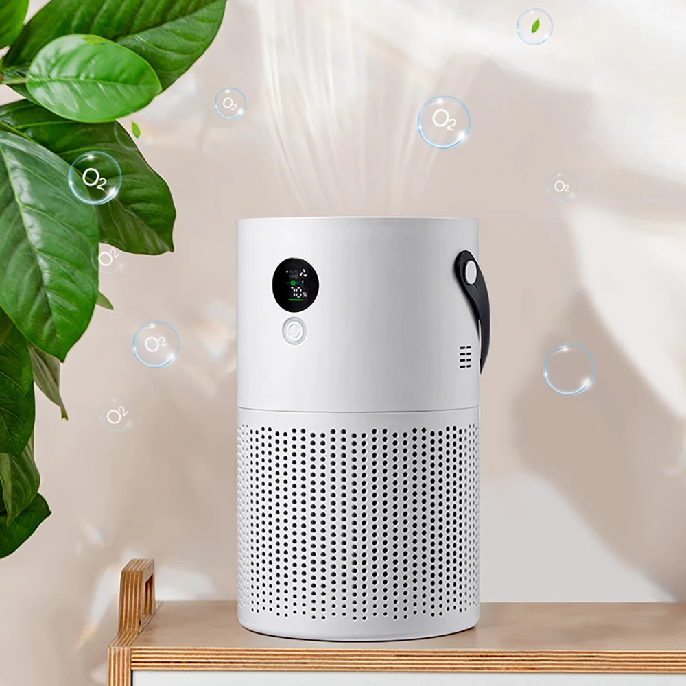 Portable Air Purifier For Home True HEPA Filters Compact Desktop Purifiers Filtration Wireless Mini Air Cleaner