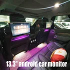 13,3 дюймовый Android 2 ГБ + 16 Гб автомобильный монитор на подголовник 4K 1080P сенсорный экран WIFIBluetoothUSBSDHDMIFMMirror LinkMiracast