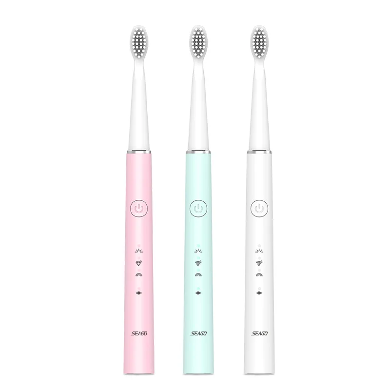 

Seago E9 40000 Strokes Sonic Electric Toothbrush Adult Rechargeable Male and Female Student Couple Automatic Soft Fur Waterproof