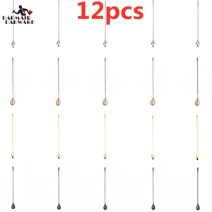 12 шт., набор барных инструментов из нержавеющей стали