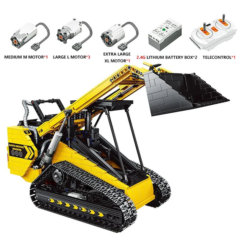 Новые высокотехнологичные строительные блоки модели RC DIY Сборные детские