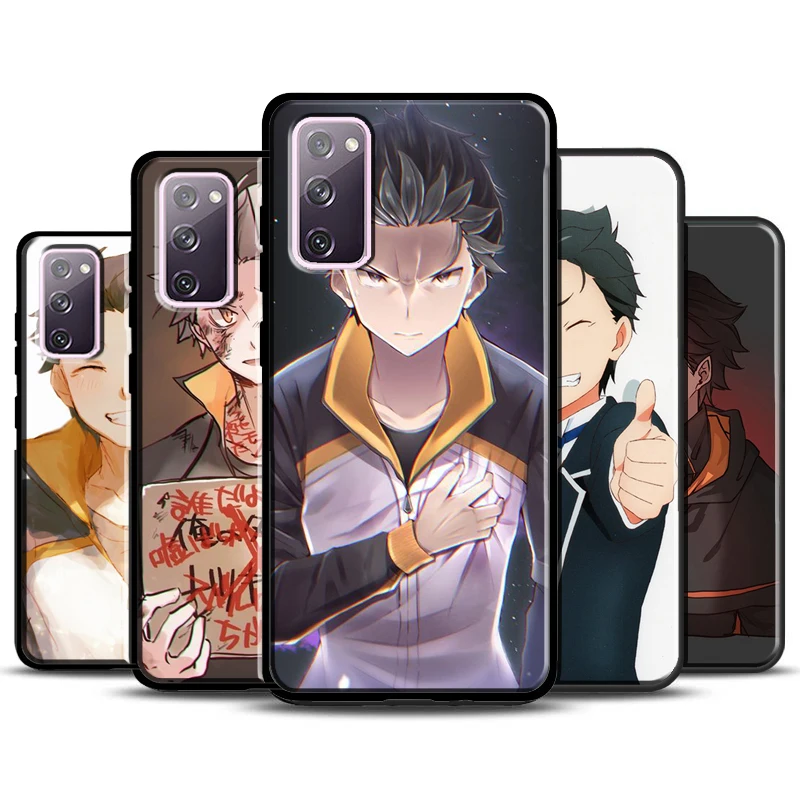 Чехол Natsuki для Subaru Re Zero чехол Samsung Galaxy S22 Ultra S20 FE S8 S9 S10 e Note 10 Plus 20 S21 Coque - купить по