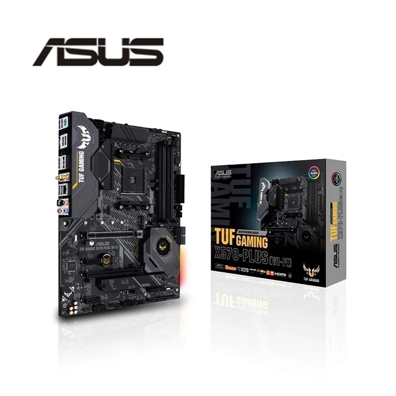 Новинка для ASUS TUF GAMING X570-PLUS Wi-Fi материнская плата Socket AM4 AMD X570M X570 Оригинальный
