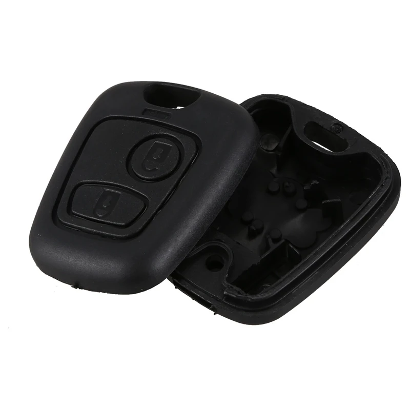 2 кнопки дистанционного ключа чехол оболочка для Citroen C1 C4 Peugeot 107 207 307 407 206 306|Футляр