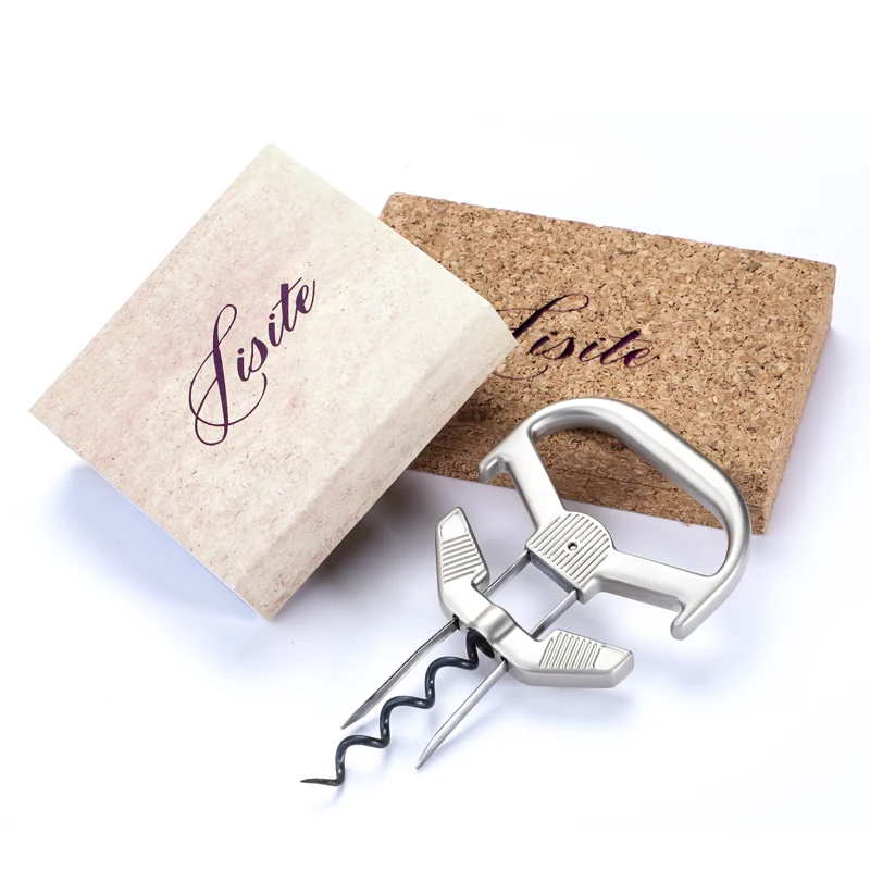 Штопор для вина двусторонний винтажный с функцией удаление старых и хрупких