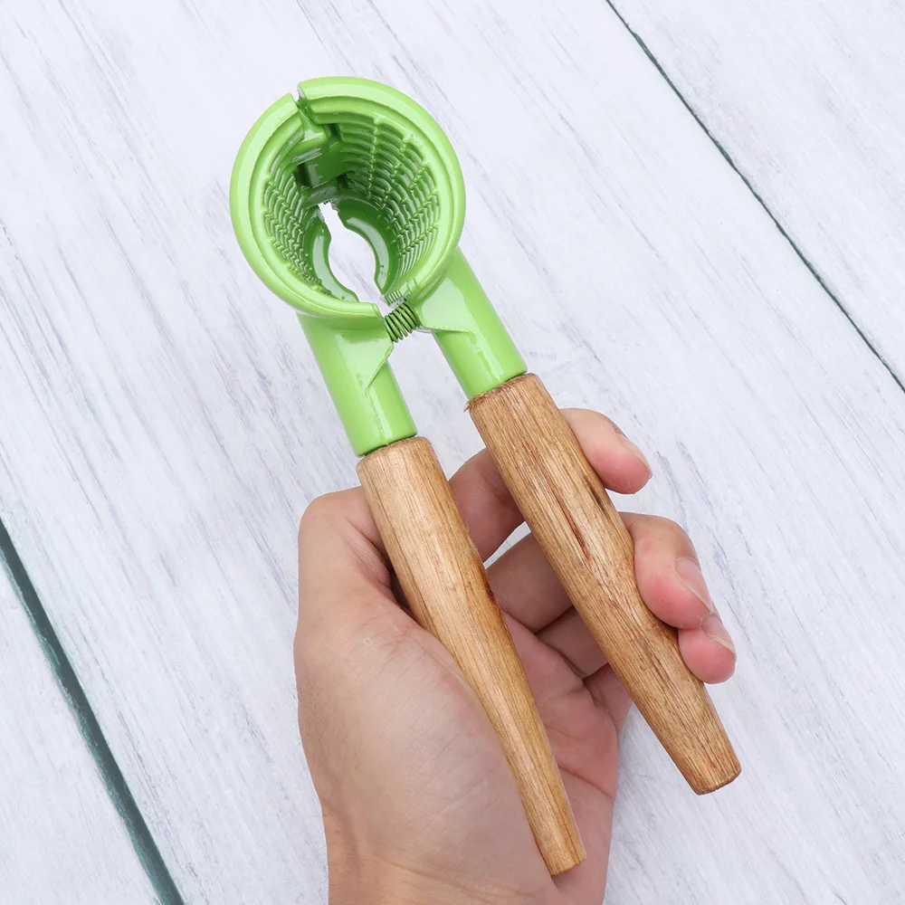 1 шт. щипцы для орехов типа воронки кухонный дома (зеленый) |