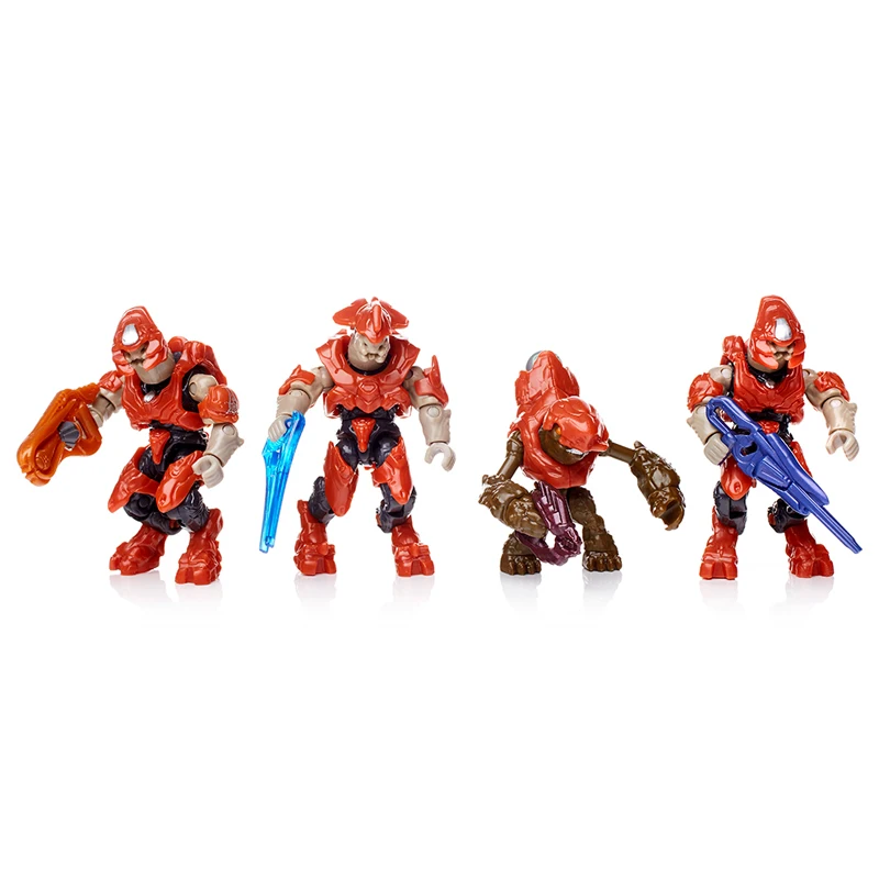 Mega Bloks Construx Halo DXF04 мечи Sanghelios боевой копье строительные блоки игрушки|Игрушечные