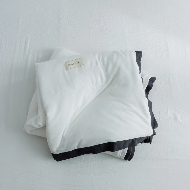 Новинка 2019 постельное белье однотонное белое тонкое летнее одеяло одеяла мягкое