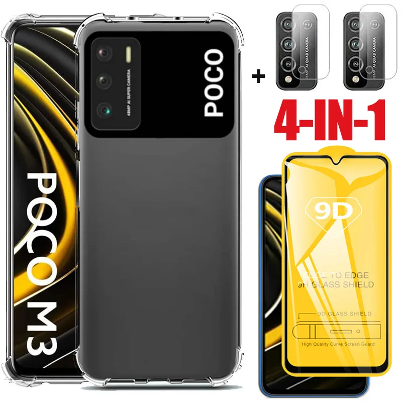 чехлы на poco x3 прозрачный чехол для телефона xiaomi m3 камера Стекло m 3 протектор