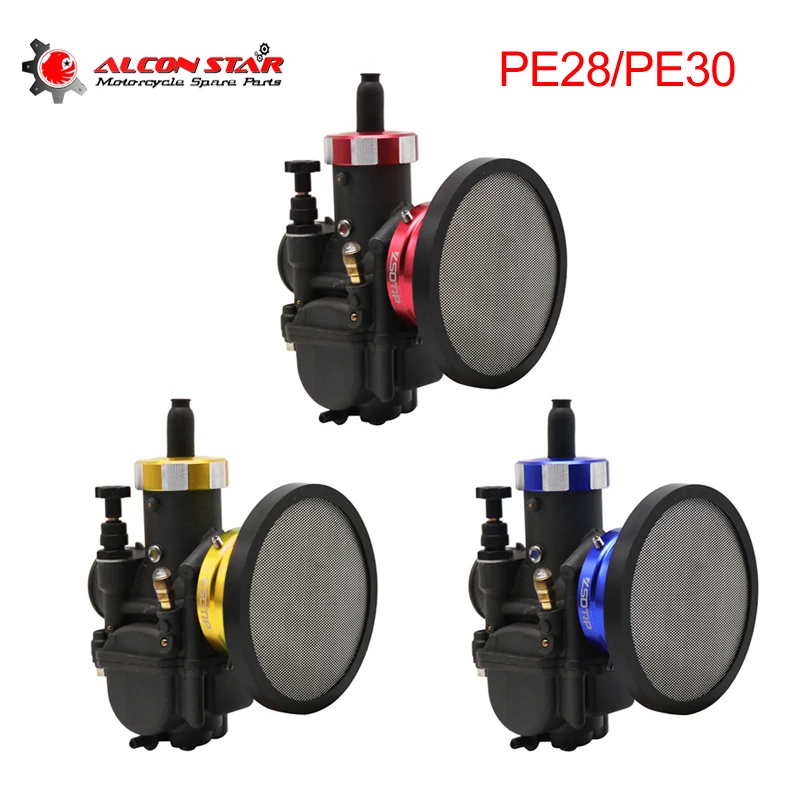 

Карбюратор мотоциклетный Alconstar-Keihi PE28 PE30 с 50-миллиметровым воздушным фильтром