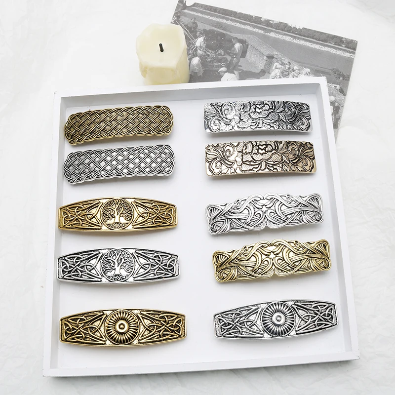 Новинка модное ретро украшение для волос в стиле викингов аксессуары