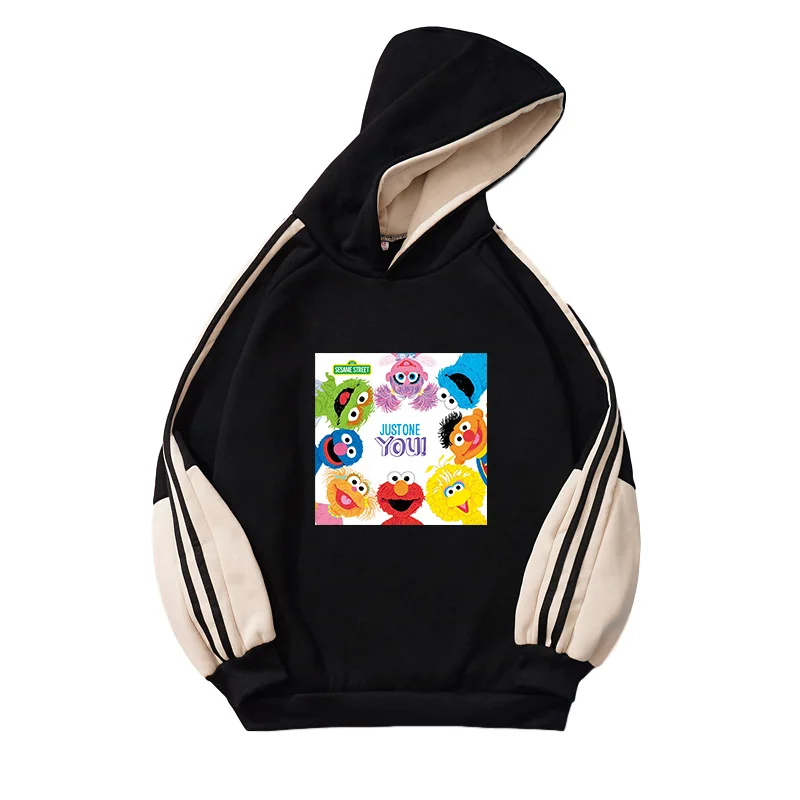 

Cute Just One You Letter Pullover Loose Casual Stitch Hoodie Winter Sweatshirt Oversize Harajuku Sports Outfit for Women Man Boy