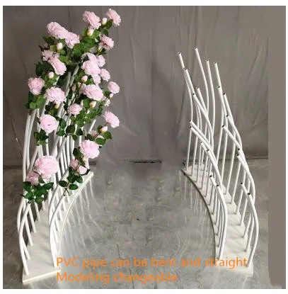 Новый Стиль Свадебные реквизиты 100 изогнутая подиумная дорога сценический фон