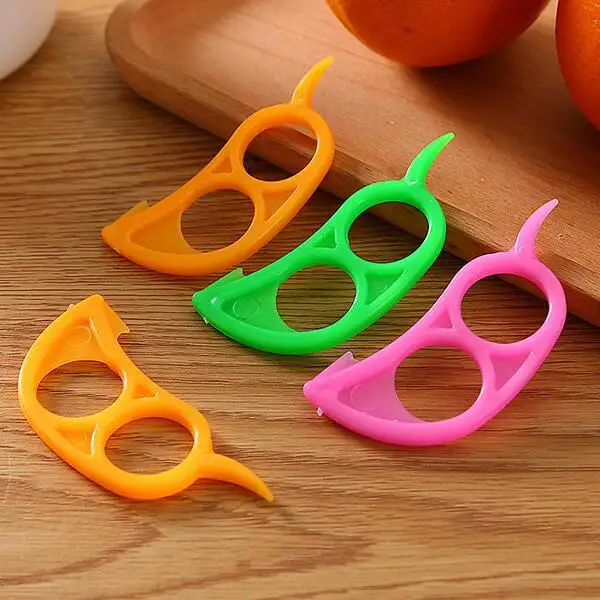 3 шт./компл. креативные оранжевые Peelers Zesters терка для лимонов зачистки фруктов