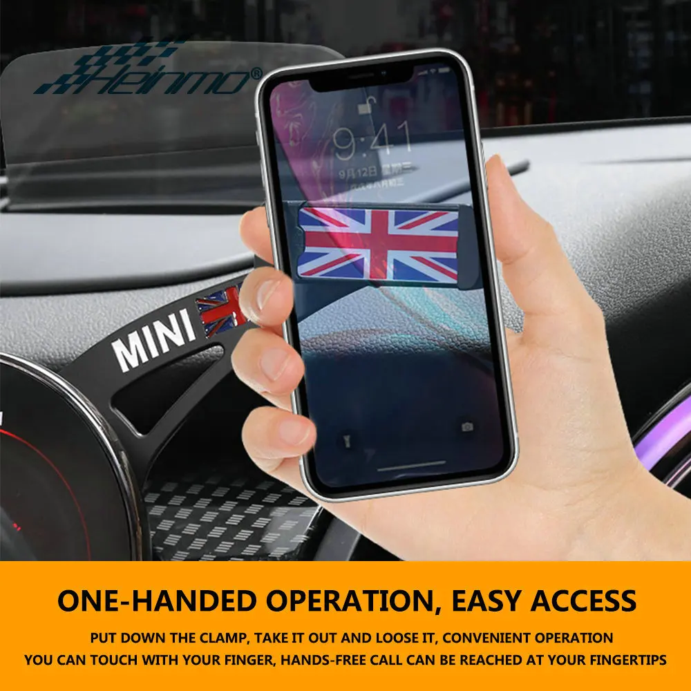 for mini cooper countryman f60 f55 f56 clubman f54 2021 phone holder vehicle accessories mobile device bracket lcd tachometer free global shipping