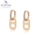 Xuping, Новое поступление, элегантные модные серьги золотого цвета для женщин, подарок S00136908