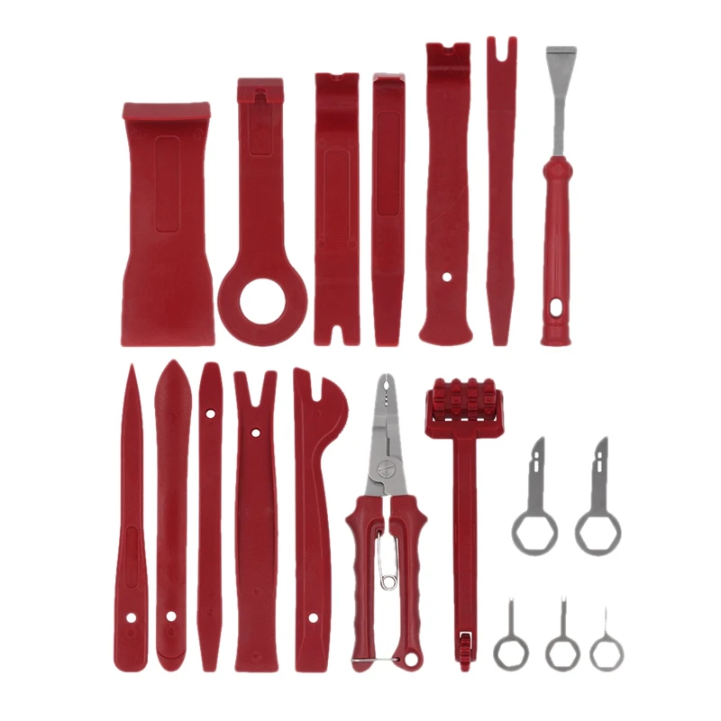 

HLZS-19 шт инструменты для снятия панели автомобиля и лекарственных средств (FDA набор инструментов для удаления Пластик крепежа для удаления п...