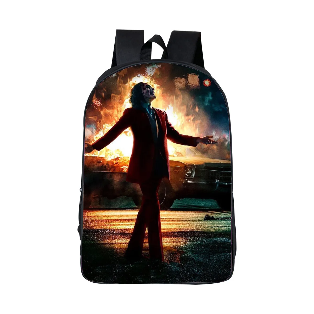 Джокер клоун Dc пленка 3d холст оба плеча посылка Для мужчин и женщин Фонд рюкзак