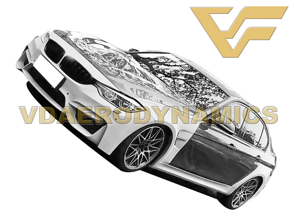 Полный комплект для BMW F30 316i 318d 320i 325d 328i 330i 335i 340i передний и задний бампер боковые