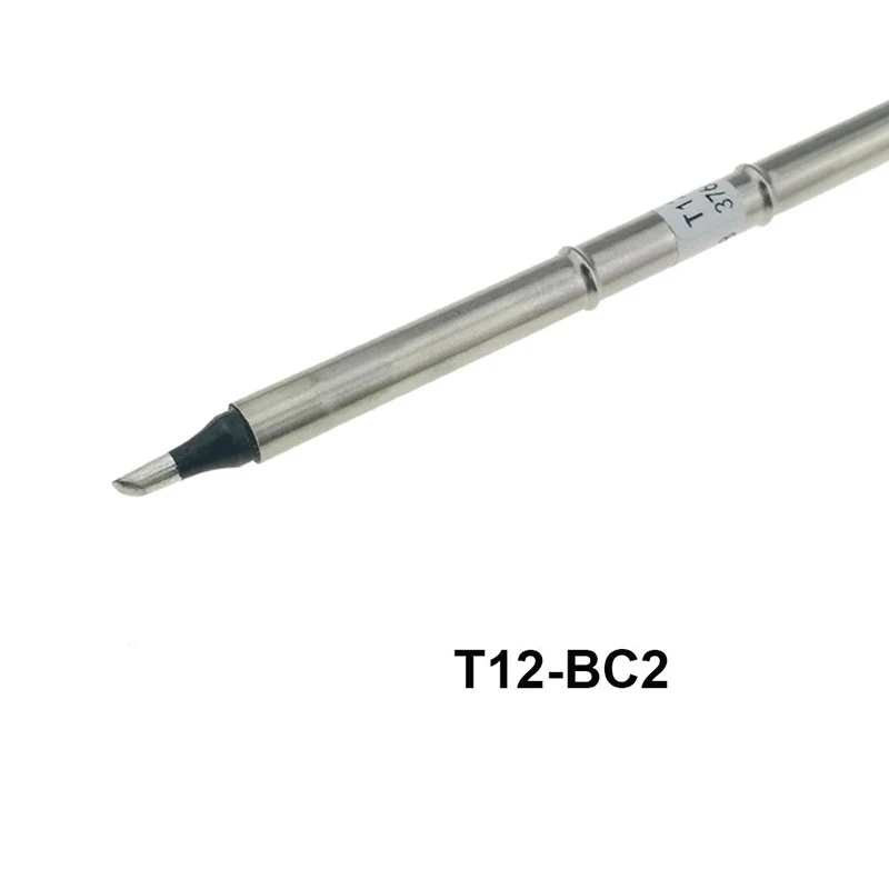 BC2 Высококачественный T12-K BC2 ILS JL02 KU паяльный наконечник для 951 952 использования для паяльной станции HAKKO T12 7s инструменты для сварки расплава олова - Цвет: BC2