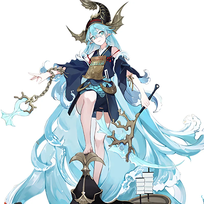 Горячая игра Onmyoji SP Linghai Золотая рыбка японское кимоно Косплей Костюм Униформа