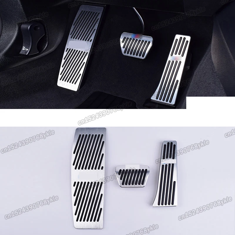 

car accelerator pedal brake cover trims for bmw 1 series F20 F21 2011 2012 2013 2014 2015 2016 2017 2018 2019 116i 118i 120i