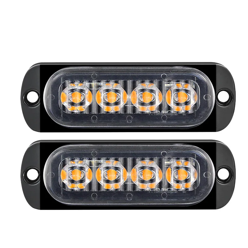 

Emergency Side Marker Warning Lamp Led Flasher Car Lights Mounting Side Marker Light LED Rear Clearance Lamp Drop Shipping
