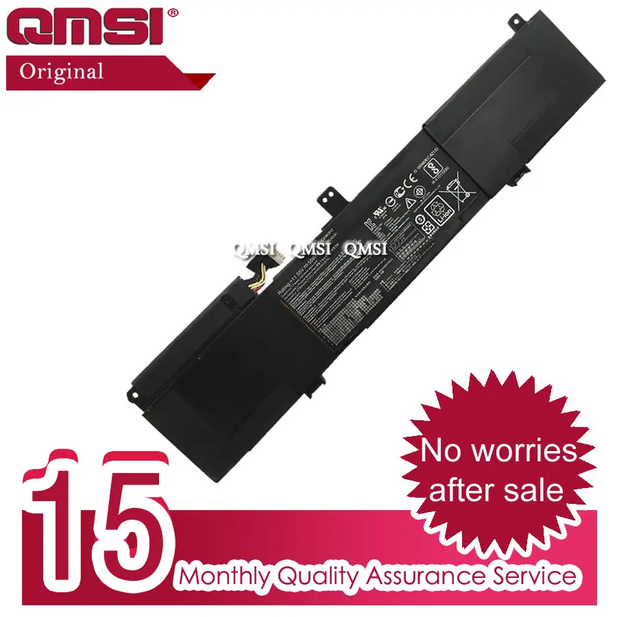 QMSI 11 55 в Втч 4780 мАч оригинальный C31N1517 аккумулятор подходит для ноутбука Asus TP301 TP301U