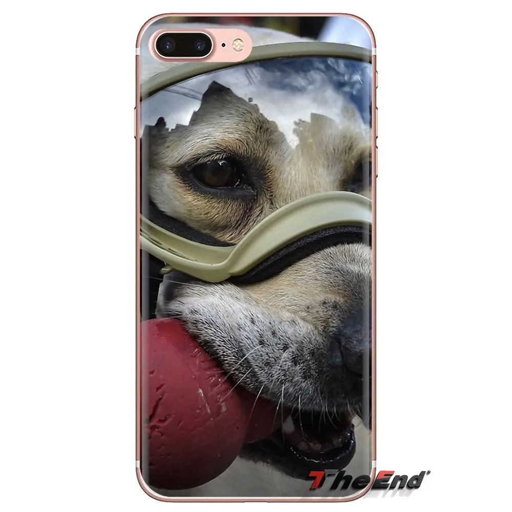 Прозрачный чехол из ТПУ с изображением милых домашних животных Рождественский