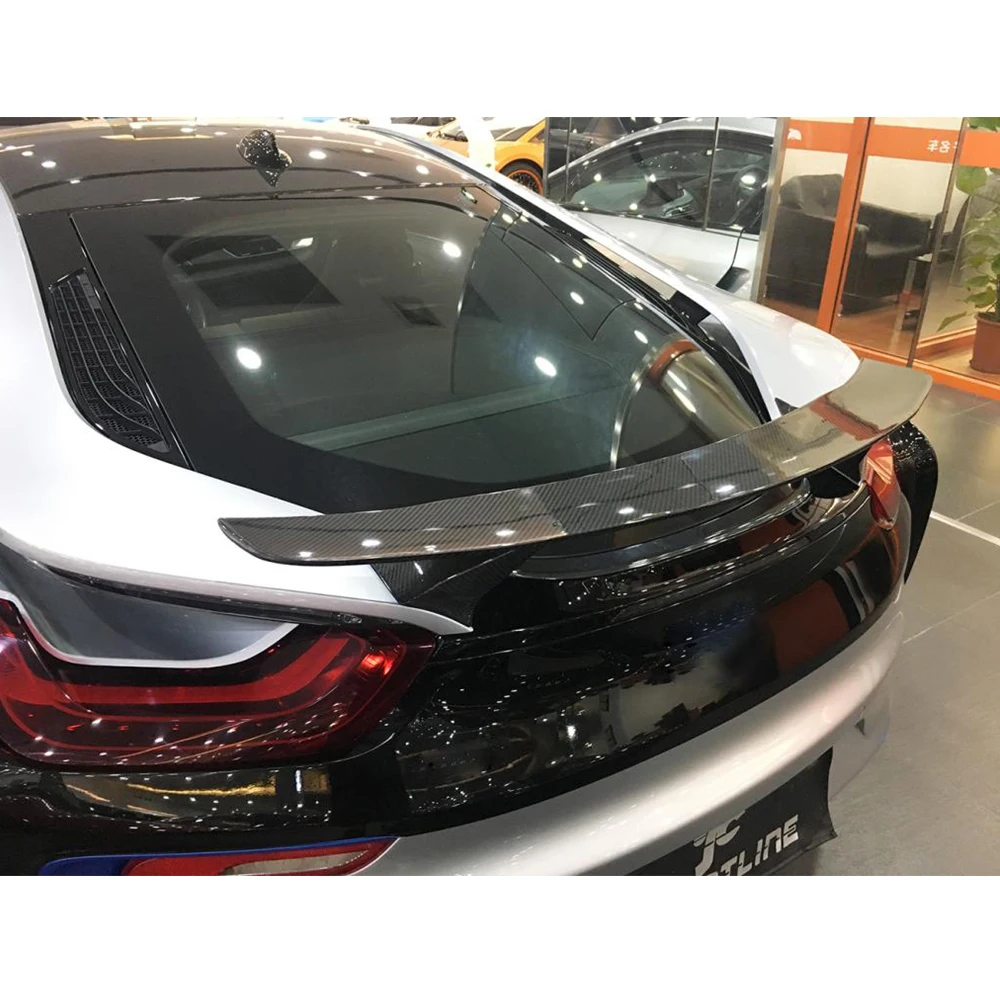 Carbon Fiber Rear Trunk Spoiler for BMW i8 2014 - 2018 Wing Boot Lid | Автомобили и мотоциклы