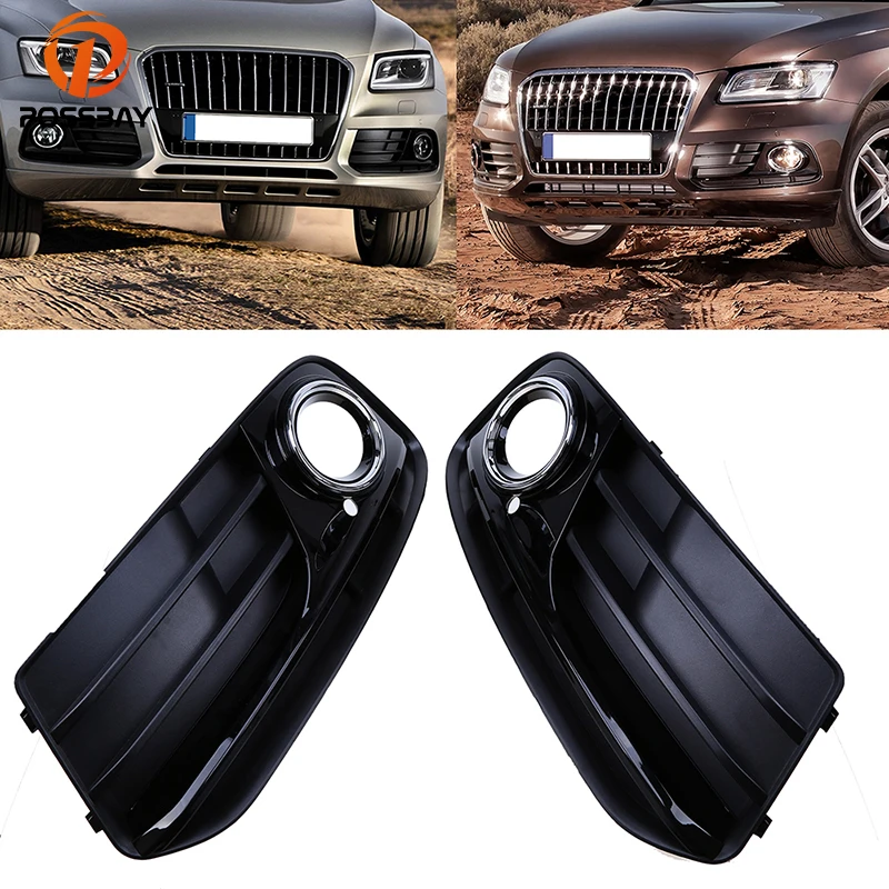 Posbay левый/правый нижний бампер противотуманный светильник решетка для Audi Q5(8R) 2013