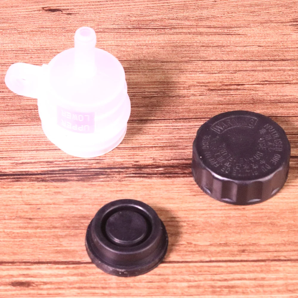 1x Универсальный Белый главный цилиндр масляный бак бутылка для масла жидкости