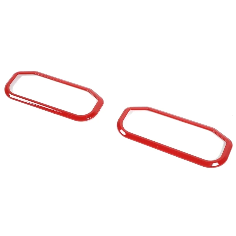 

Car Door Exhaust Vent Decoration Frame Cover Stickers for Dodge Ram 1500 2010-2017 Interior Accessories