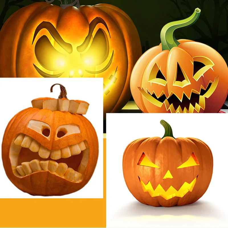 

14pcs Set Pumpkin Carving Cutter Tool Kit Carve DIY Durable Reusable For Halloween Lanterns B1