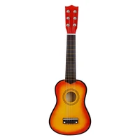 novelty solid wood 21inch 6 string acoustic guitar mini string instrument