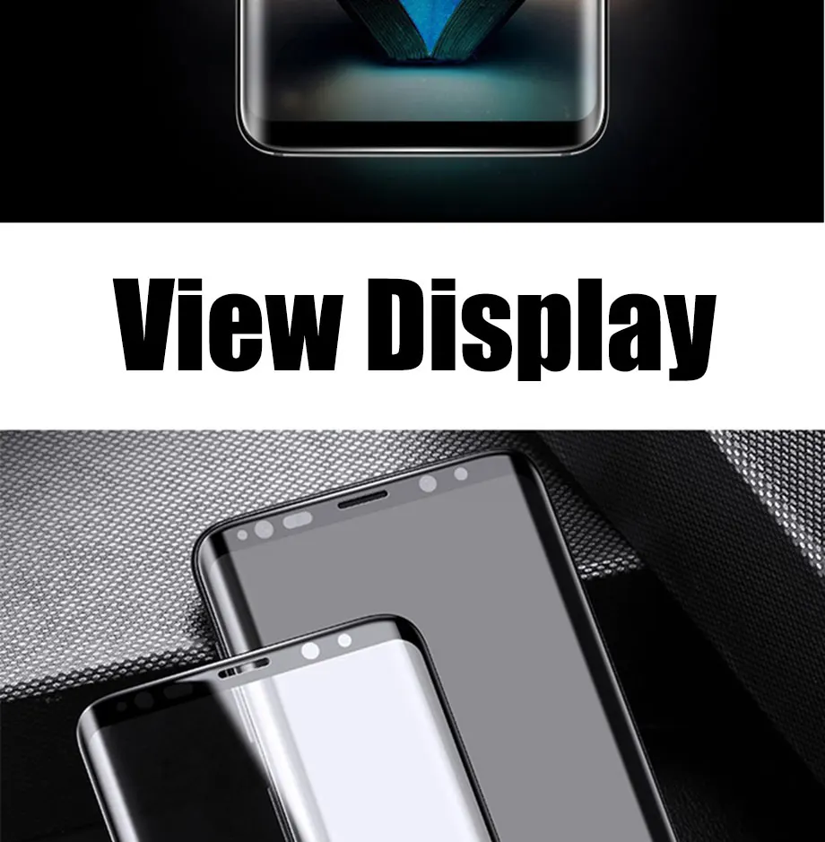 500D полностью изогнутое закаленное стекло для samsung Galaxy S9 S8 Plus Note 9 8 Защитная пленка для экрана на samsung S7 S6 Edge S9