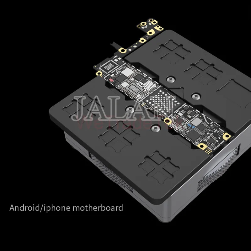

Toolgulde T-003 PCB Holder Fixture For iP Android Motherboard repair Soldering chip cleaning glue Logic Board Rework Platform
