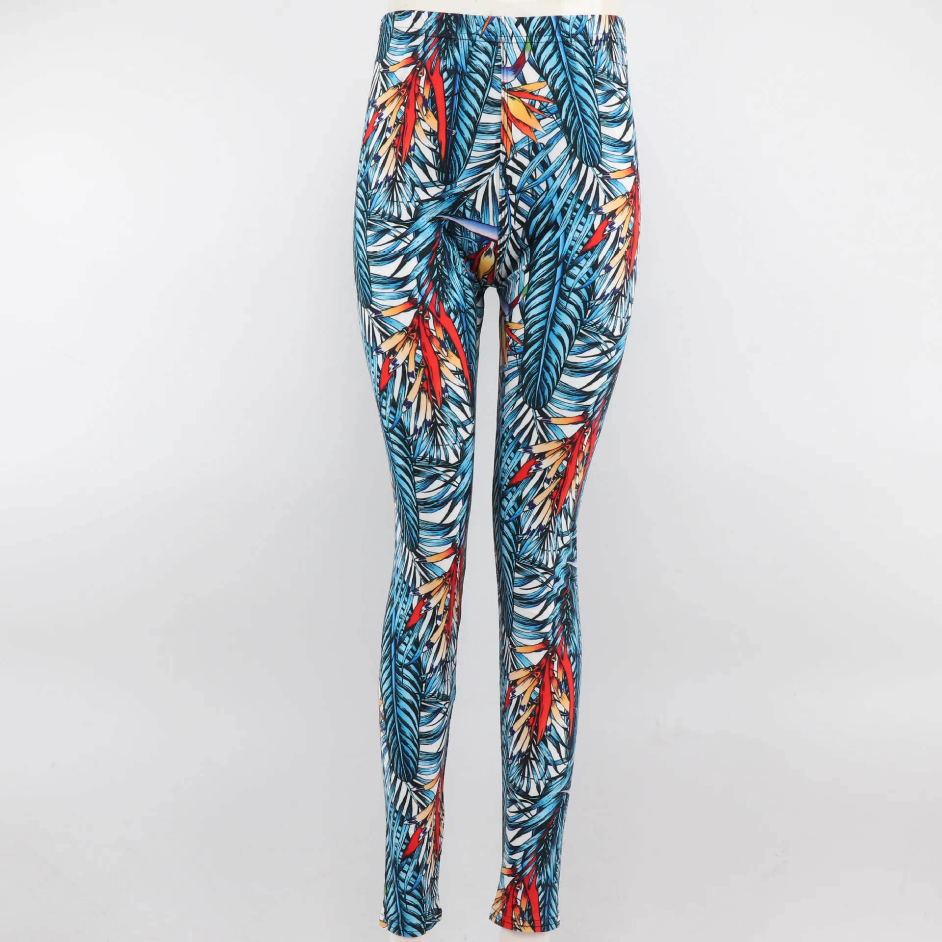 

Nine-point leggings Amaranthus flat waist