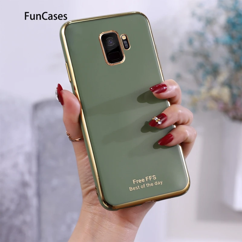 Чехлы для мобильных телефонов Samsung S9 Plus милый чехол Galaxy A50 A51 A30S A50S M10 A70 S10 + Note 10 Pro A71