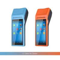 pda android pos terminal receipt printer handheld bluetooth wifi 3g nfc data collector portable barcode scanner all in one