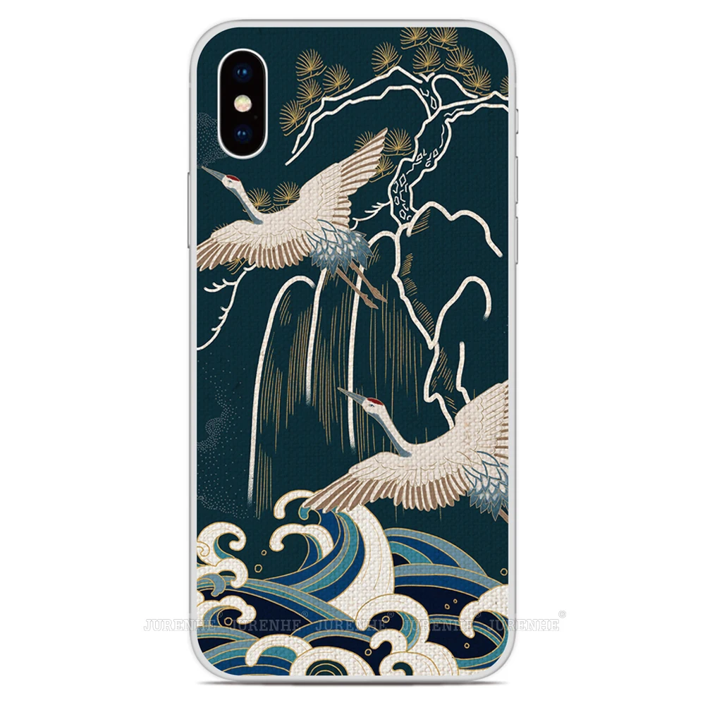 Жесткий чехол Wave off Kanagaw для Hua wei Honor 9 Lite V9 mate 9 10/Y7 5," Y5 Y6 5,0" P20 чехол для телефона Capa Coque Fundas