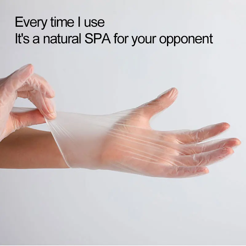 100 шт./компл. безопасные пластиковые перчатки для еды одноразовые ресторана кухни