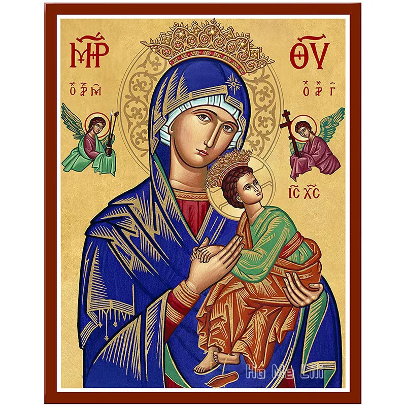 

Иконы монастыря наша Леди вечной помощи, корономонтажная репродукция икон налета