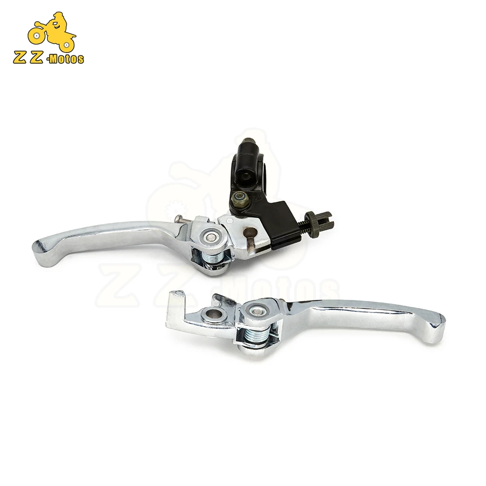 CRF KLX Pit Pro Xmotos BSE KAYO Dirt Bikes parts most Aluminum Alloy Folding Clutch lever Brake Lever set free shipping |