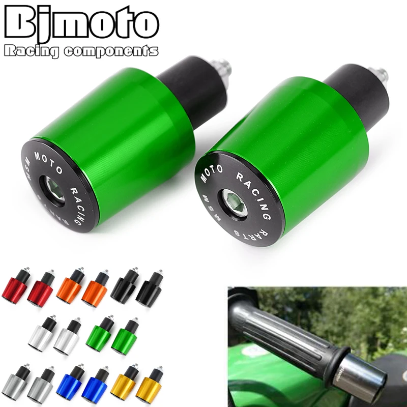

For YAMAHA YZF R1 R6/S FJR 1300 V-MAX XSR 700/900 ABS Motorbike Handlebar Grips Ends Universal Motorcycle 7/8" 22mm Hand Bar End