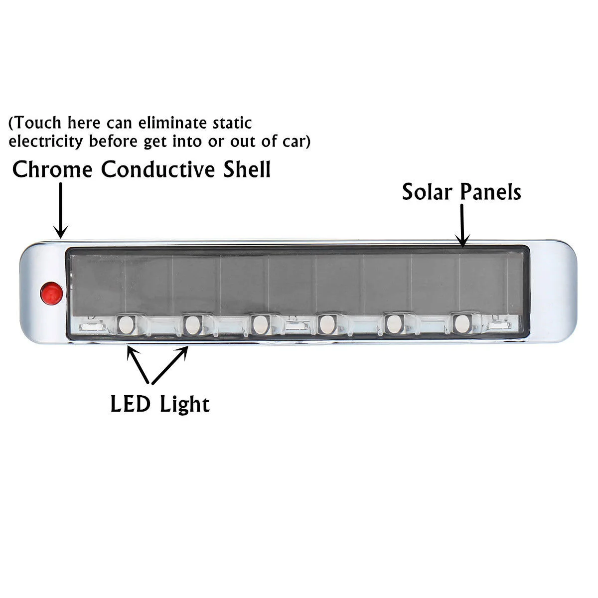 

Wireless Blinker Colorful LED Strobe Light Power Auto Universal Car Flash