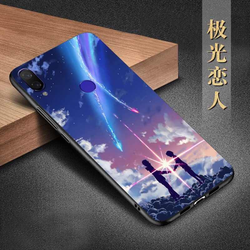 Для Xiaomi redmi note 7 pro чехол силиконовый для мягкий телефона Coque с ремешком | Мобильные