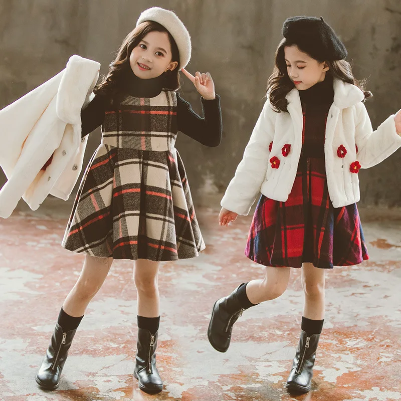 Детская одежда Meisjes Kleding Одежда для девочек наборы одежды детей возрастом от 2 Piecse