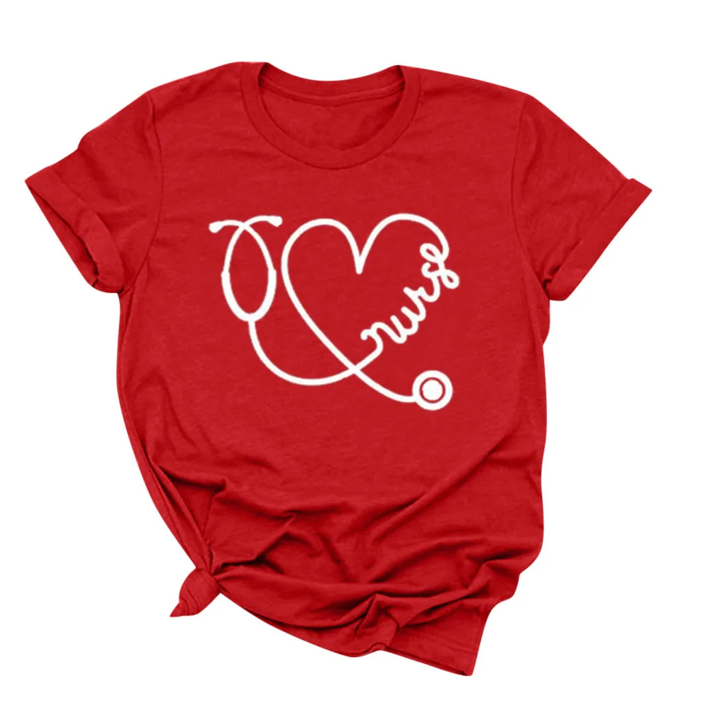 Женская футболка с круглым вырезом коротким рукавом и принтом | одежда